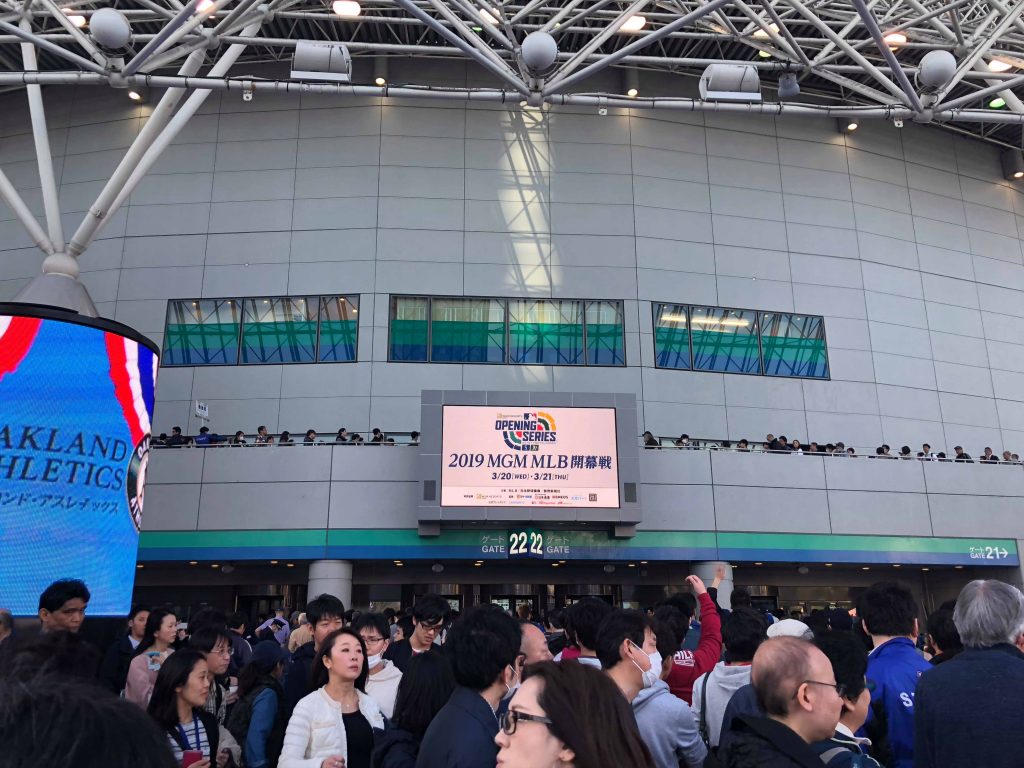 2019 MGM MLB開幕戰@東京巨蛋