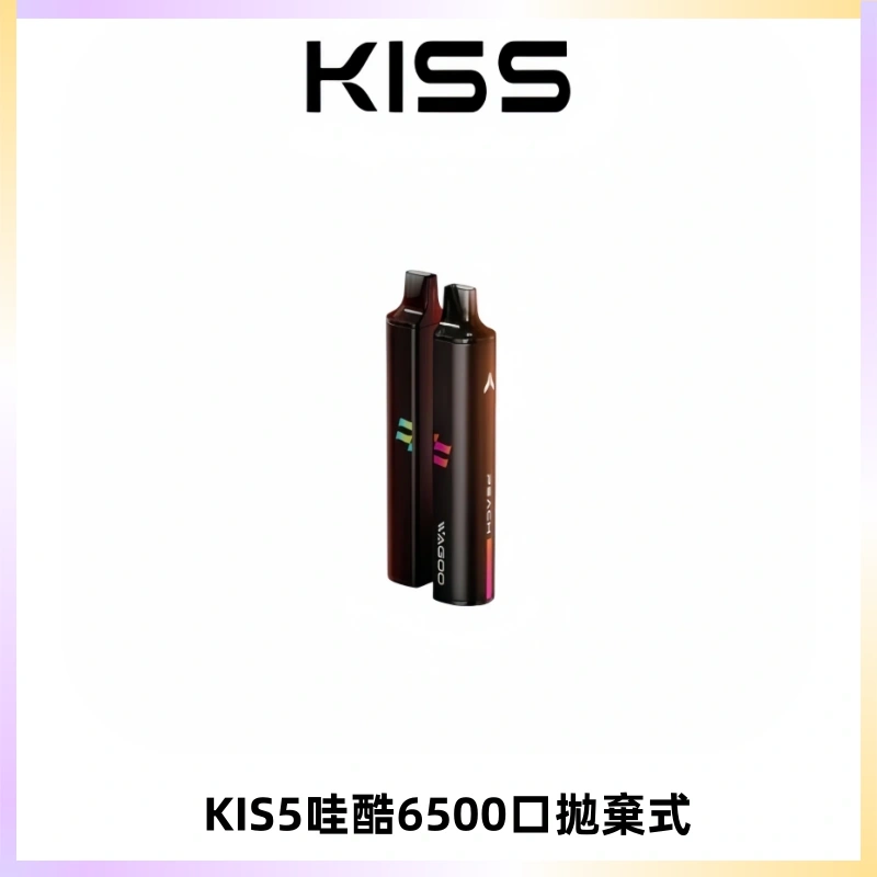 KIS5WAGOO哇酷6500口拋棄式 | 自由混搭雙口味 | 雙芯組合