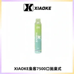 XIAOKE梟客7500Puffs跑馬燈拋棄式電子煙 可發光一次性