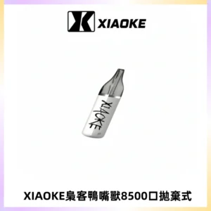 梟客XIAOKE8500口拋棄式一次性電子煙 口紅款高顏值設計