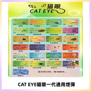 貓眼CATEYE替換式一代煙彈 適配ILIA SP2S KIS5等各式一代主機